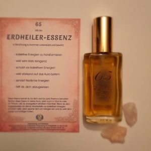 Engel Essenz Erdheiler (Aura rein) + gratis (kl. Taschen) -Rosenquarz